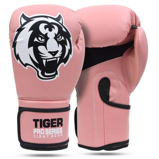 Tiger Pro Boxing Gloves Adult 14oz - Pink image
