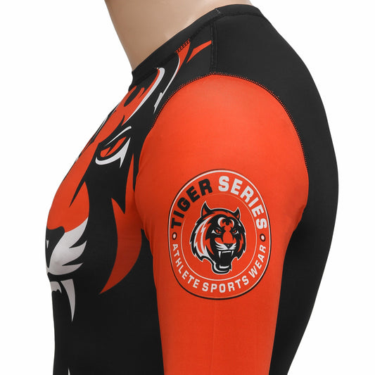Long Sleeve Skin Fitted MMA No GI Rashguard image 1