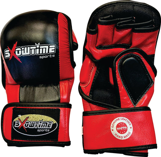 MMA Training and Sparring GLOVES 6oz Genuine Leather image 3