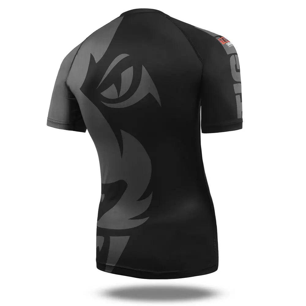 Skin Fitted Rash Guard Short Sleeve image 4