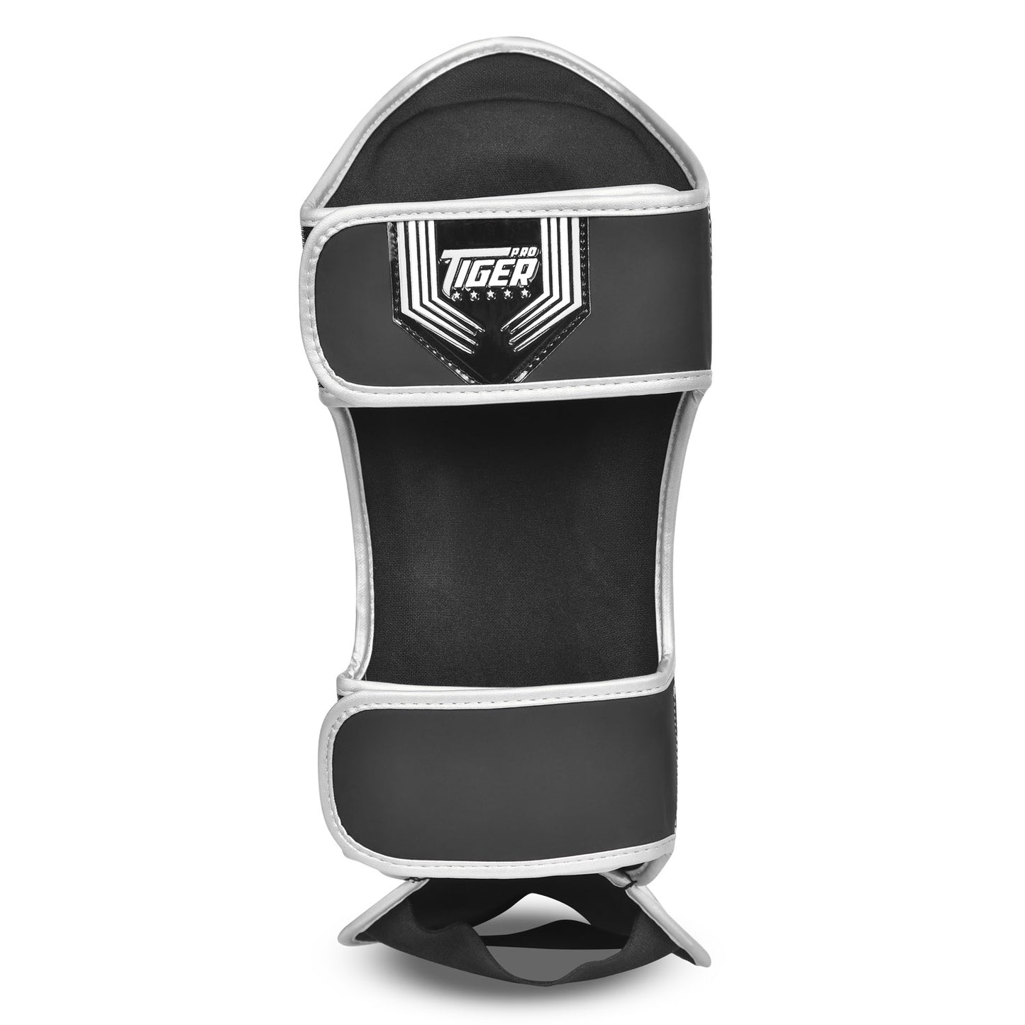 Tiger Pro Sparring Shin Guard Light Weight BK/Silver image 4