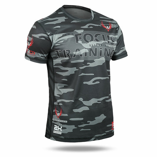 Short Sleeves Sweat-Wicking Gym T-Shirt image 4