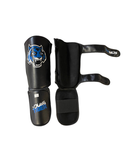 Youth Sparring Shin guards with instep for Muay Thai and MMA image 2