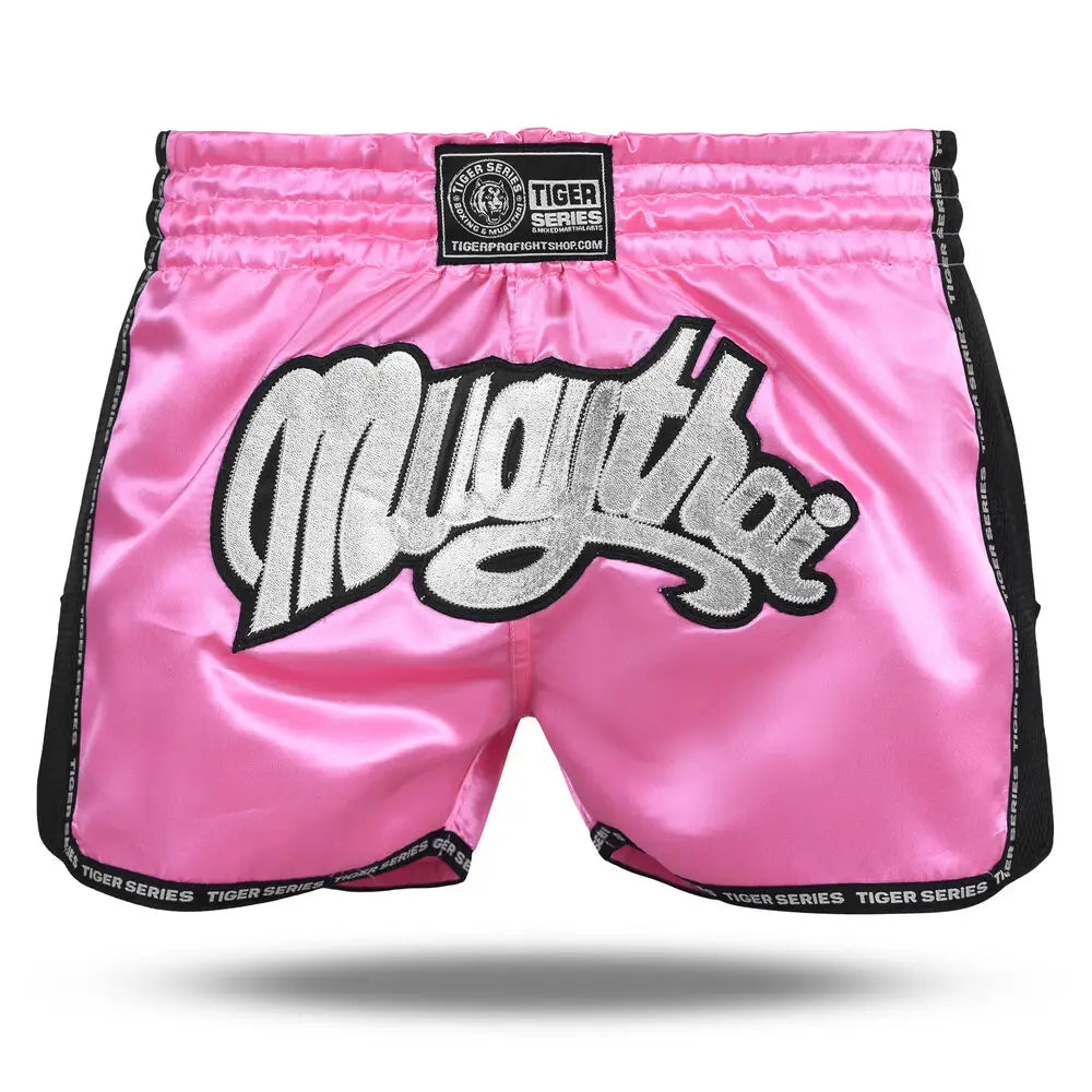 Thai Boxing Shorts Uni - Pink, S image