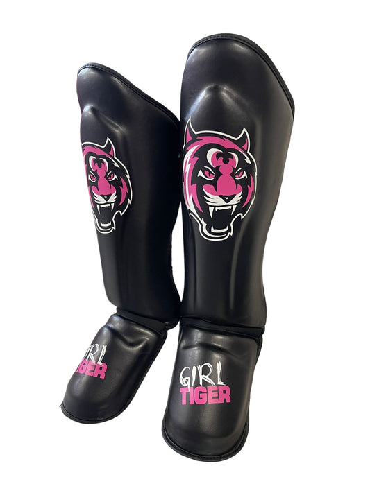 Tiger Muay Thai Sparring Shin guards with Instep female / junior image 1
