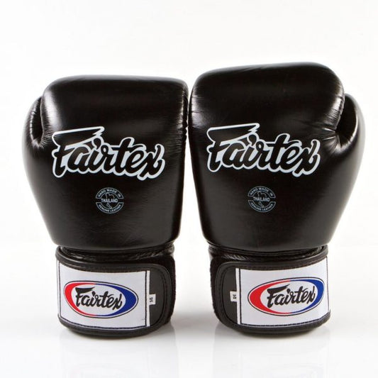 Boxing Gloves in Leather Tight Fit Black image 1
