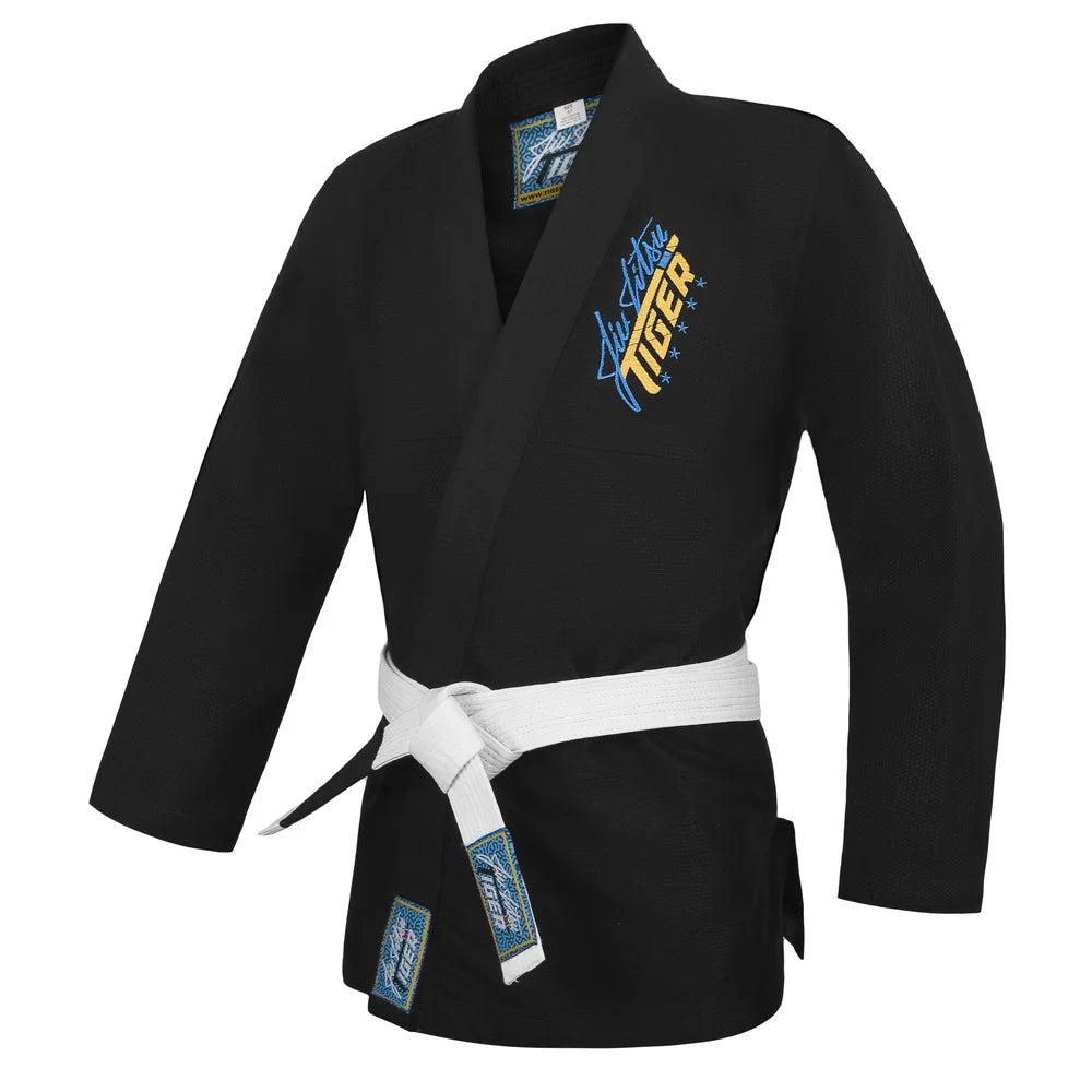 Tiger Grappling Kimono Black image 6