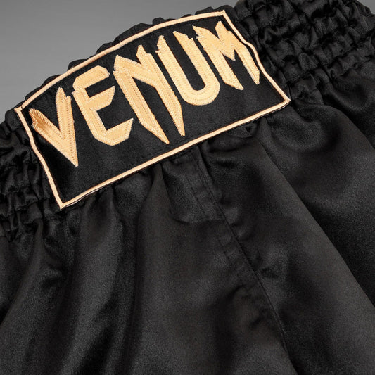 Venum Classic Muay Thai Short - Black/Gold image 1