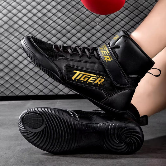 Tiger Pro Black Genesis Boxing Boots image 6