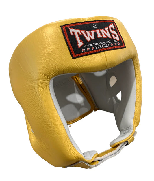 Twins Open Face Sparring Head Gear image 1