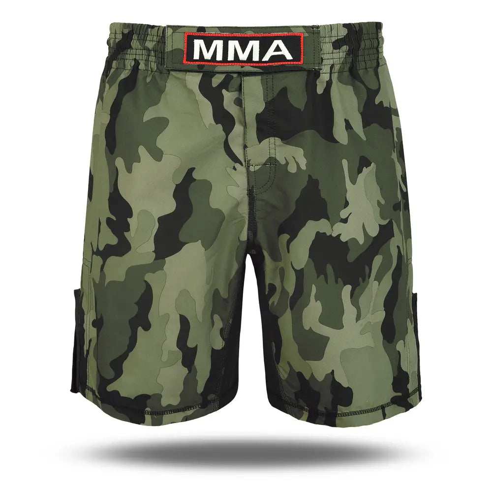 MMA Shorts Cameo - Army Camo, 4XS image