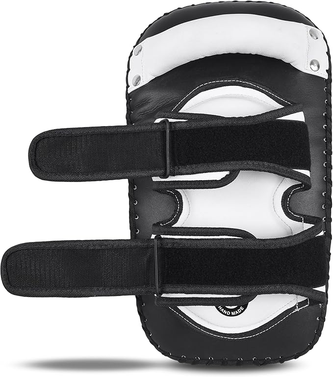 Pro Thai Gel Kick Pads in Geniune Leather