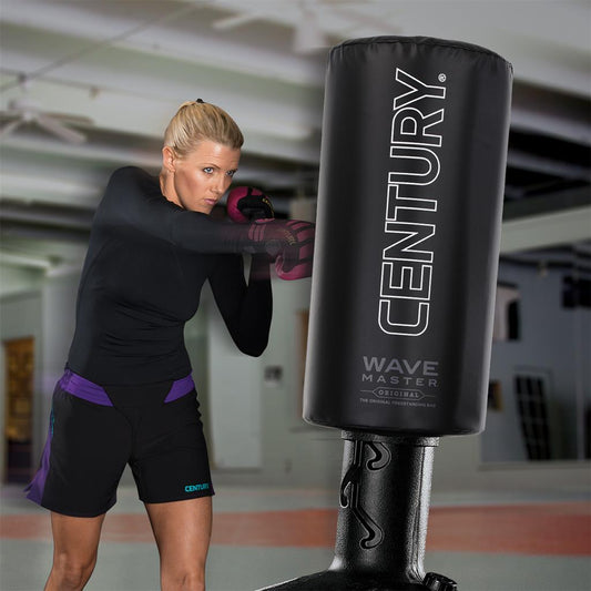 Wavemaster Free Standing Punching bag by Century BLK image 0