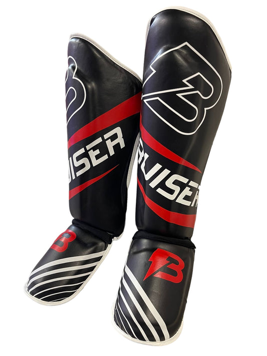 Sparring Shin guards with instep for Muay Thai and MMA image 1