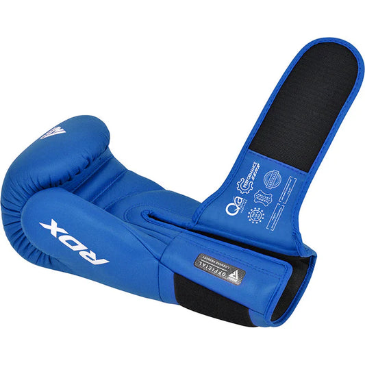 RDX IBA Approved Boxing Gloves for Amateur Competitions Blue