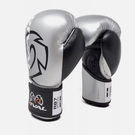 Rival RB7 Fitness Plus Bag Gloves BK/Silver 2XL