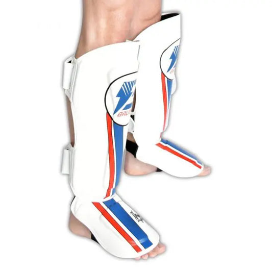 Traditional Thai Sparring Shin guards with Instep image 7