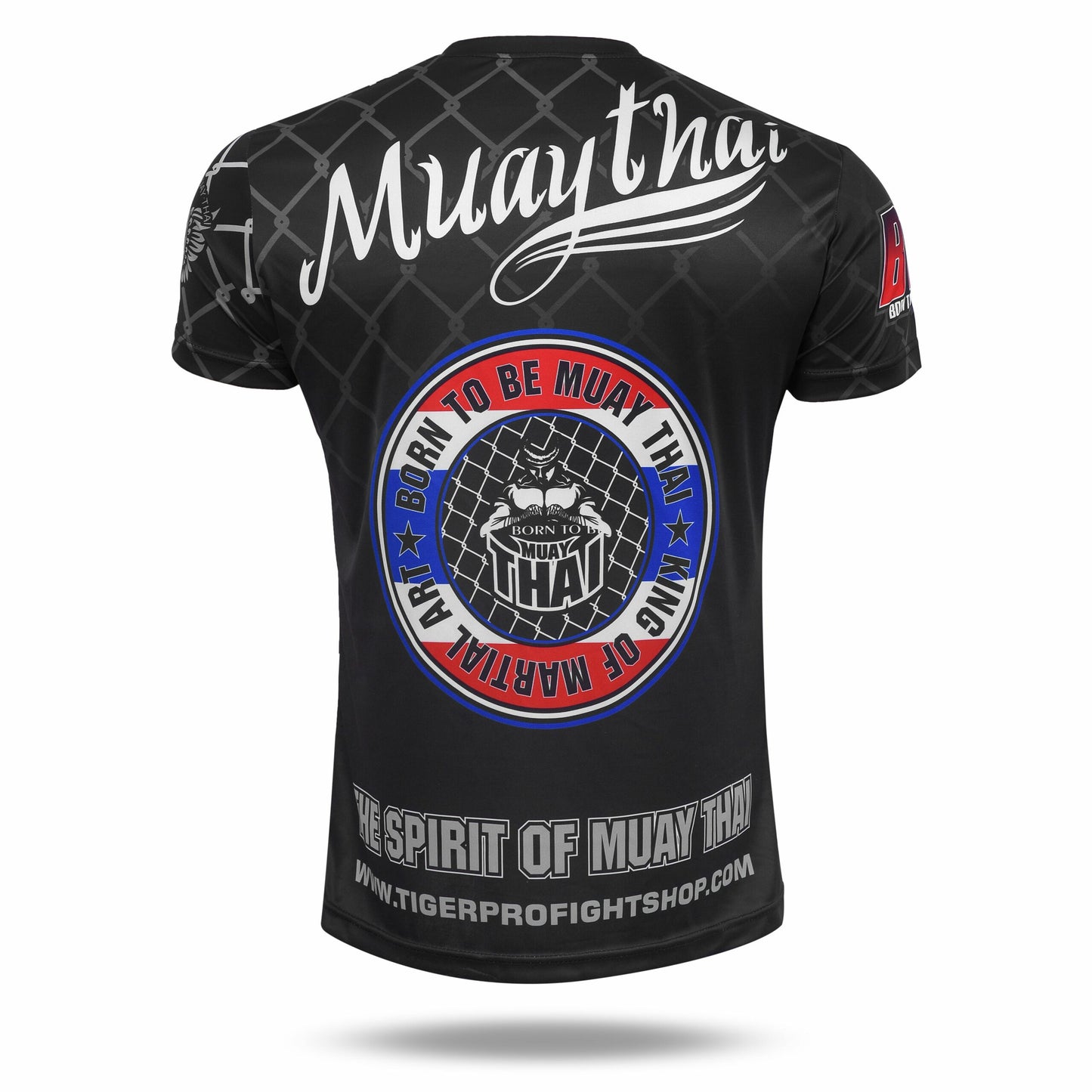 Fighter 3D Graphic Dry Fit T Shirt B image 6