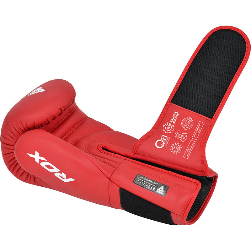 RDX IBA Approved Boxing Gloves for Amateur Competitions Red image 3