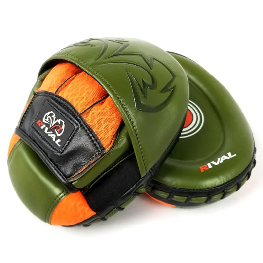 Rival RPM80 Impulse Punch Mitts Green L/XL image 1