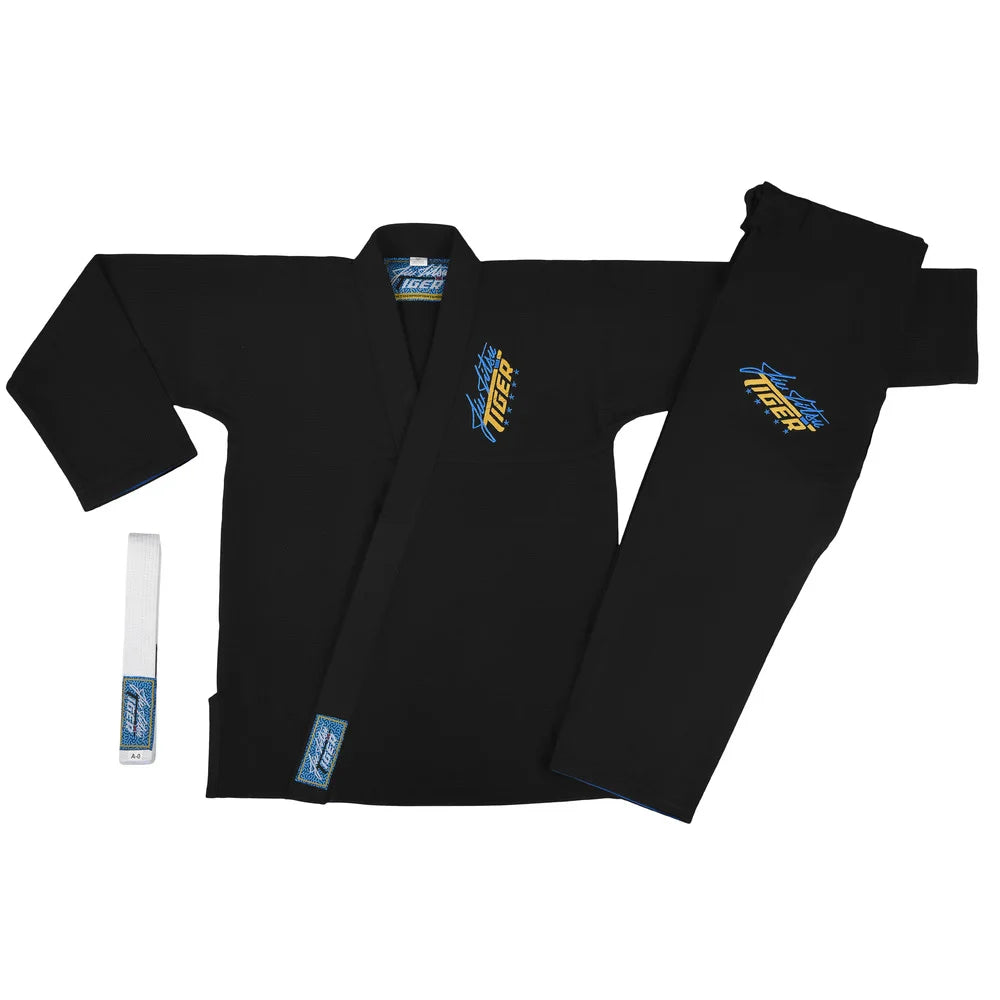Tiger Grappling Kimono Black image 11