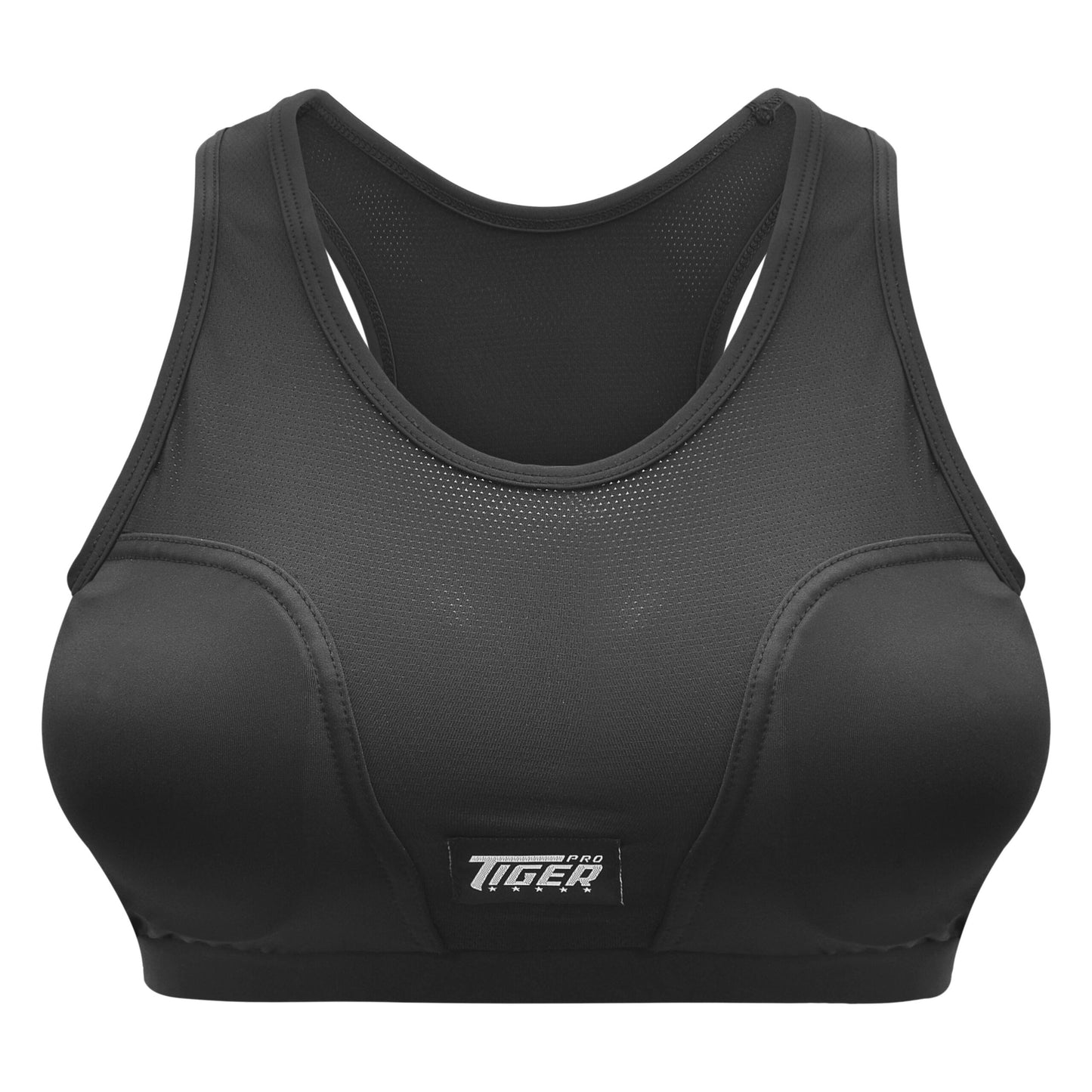 Female Protected Sports Bra with Removeable Plastic cups image 3