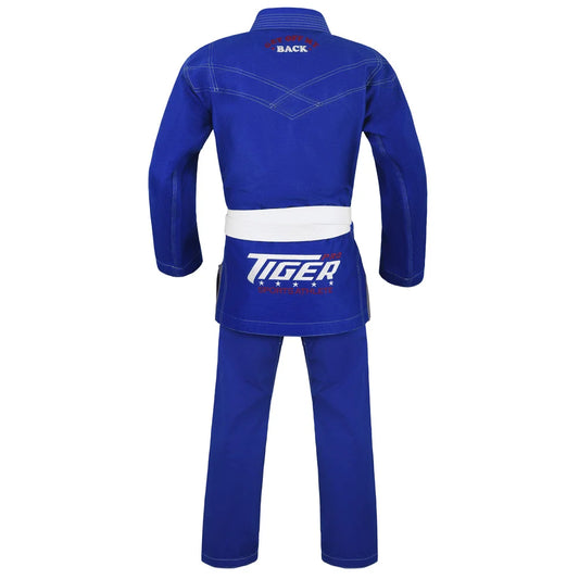 Tiger Grappling Kimono Blue image 6