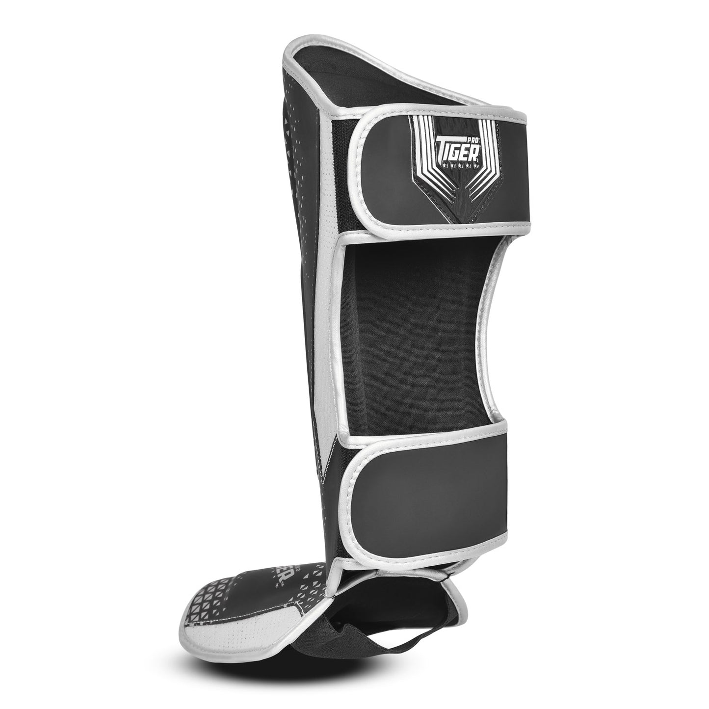 Tiger Pro Sparring Shin Guard Light Weight BK/Silver image 5
