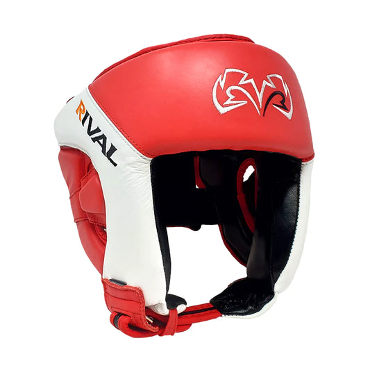 Rival RHGC2 Amateur Competition Headgear - S/M, RED/WHITE image