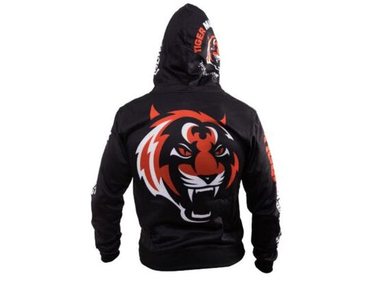 Tiger Zipper Fleece Hoodie