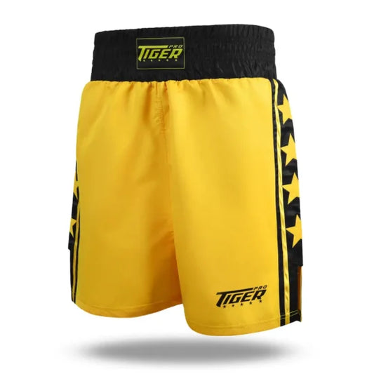 Boxing Trunk Shorts Yellow