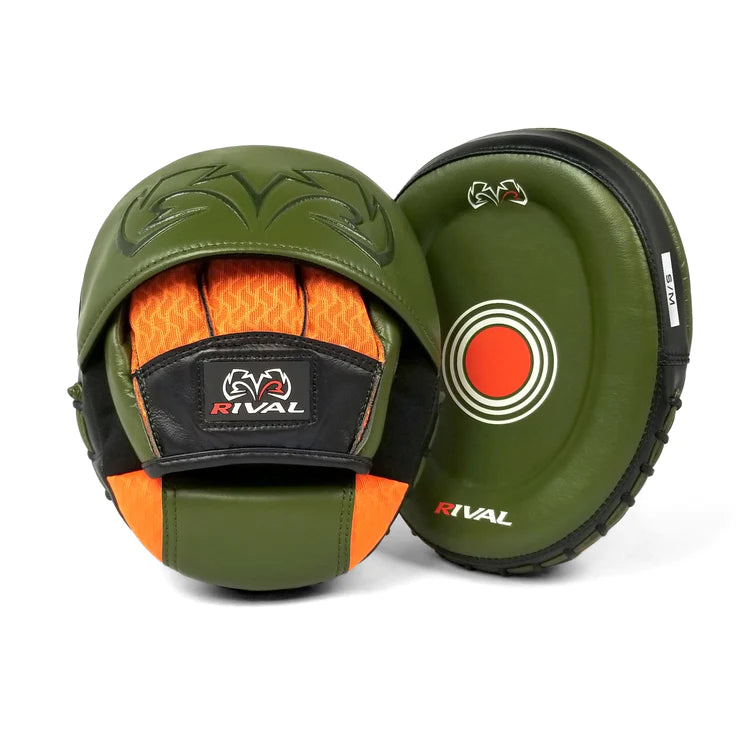 Rival RPM80 Impulse Punch Mitts Green L/XL image 3