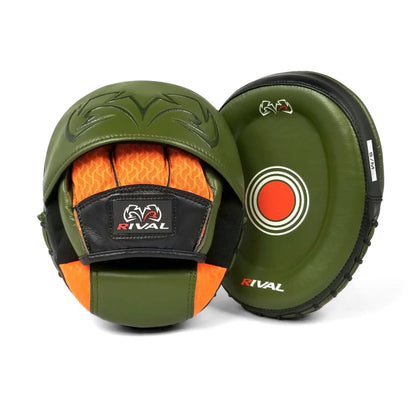 Rival RPM80 Impulse Punch Mitts Green L/XL image 3