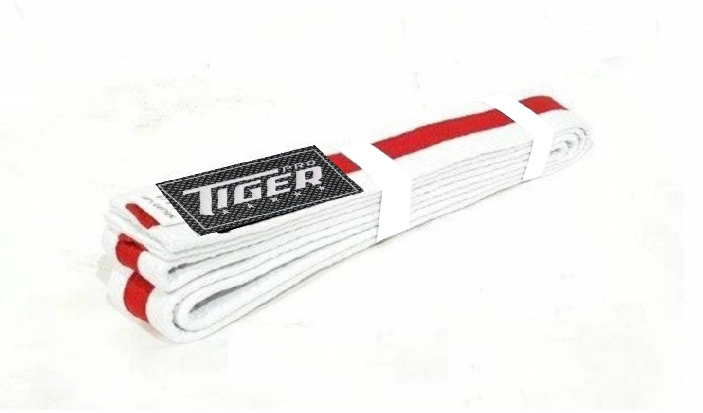 TKD /Karate White Strip Belts image 6