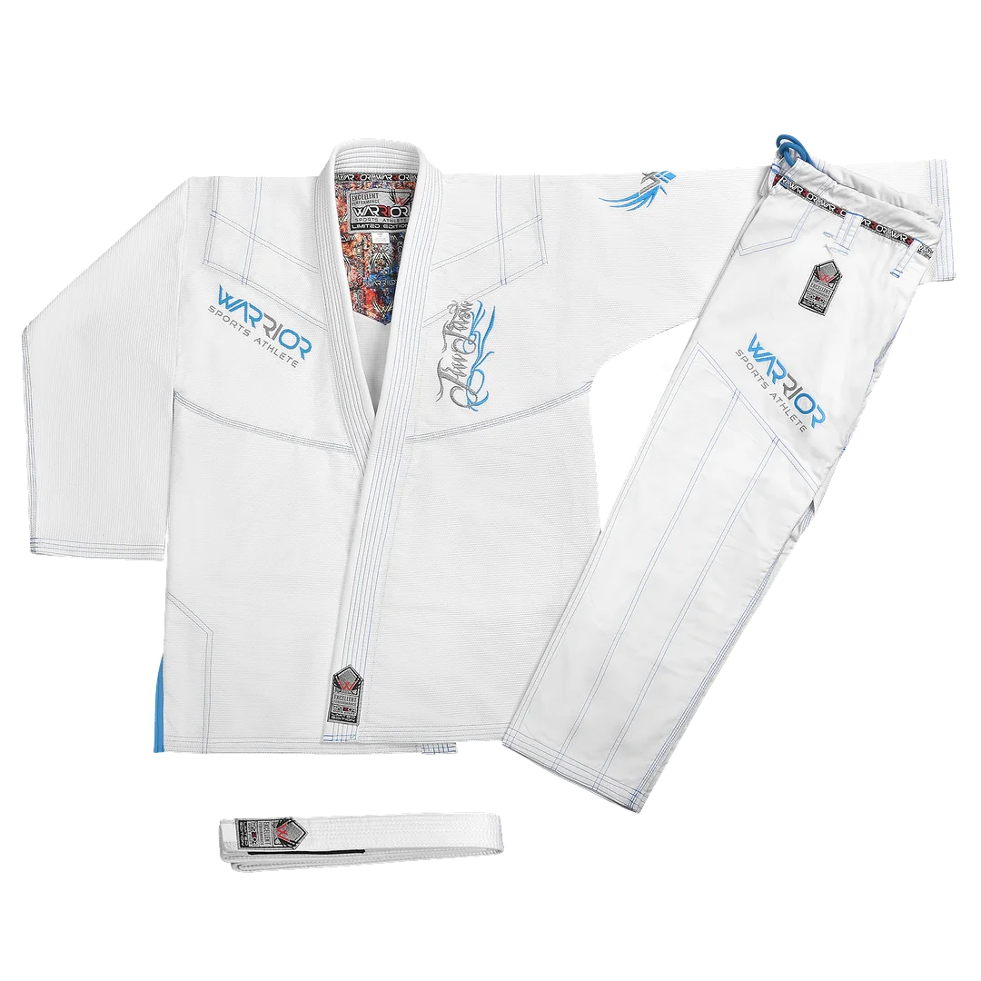 Jiu Jitsu Kimono Warrior White