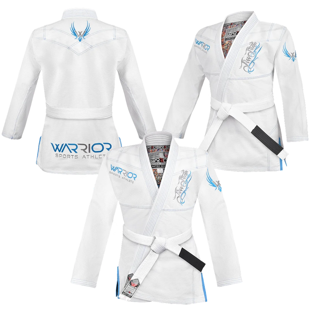 Jiu Jitsu Kimono Warrior White