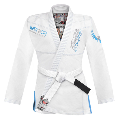 Jiu Jitsu Kimono Warrior White