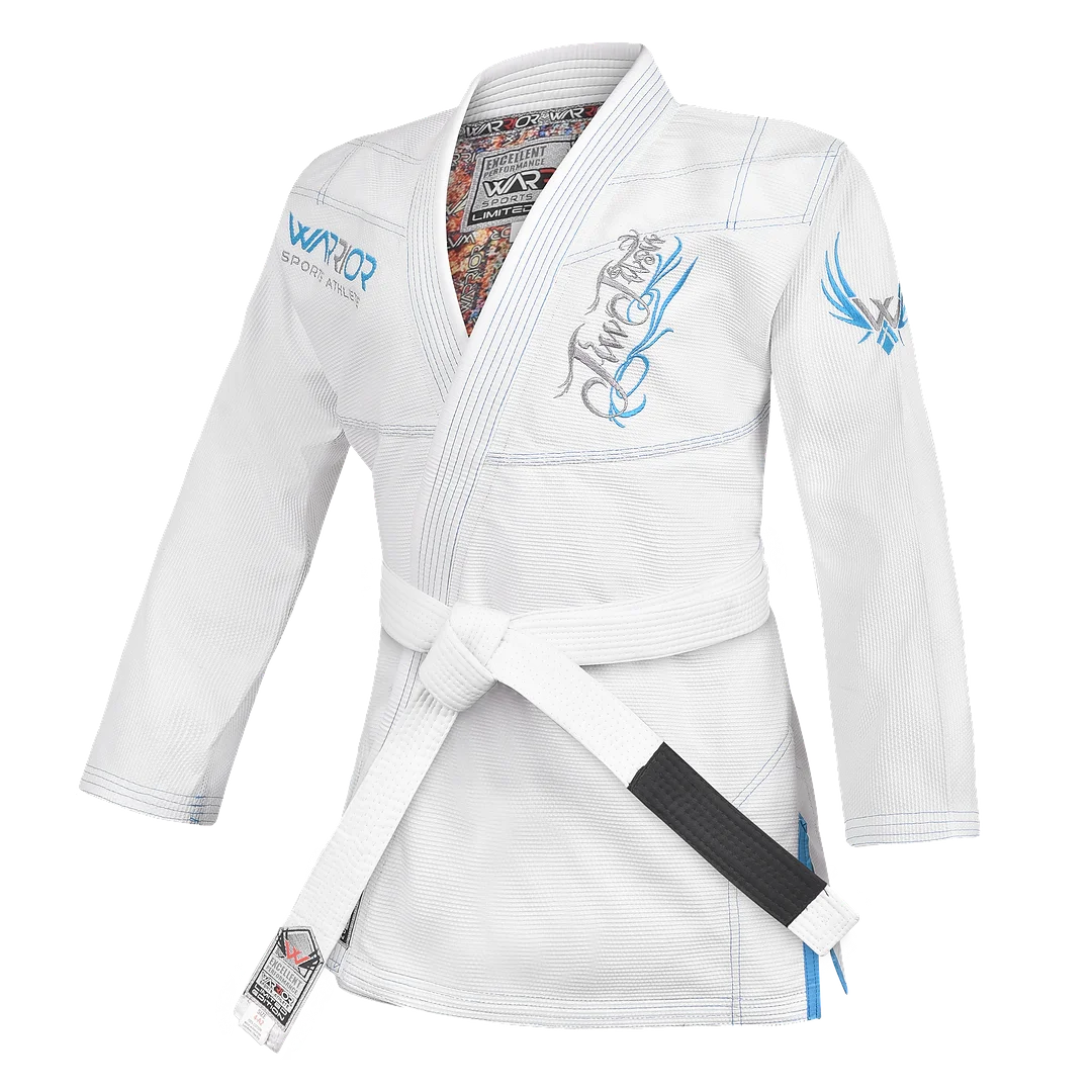 Jiu Jitsu Kimono Warrior White