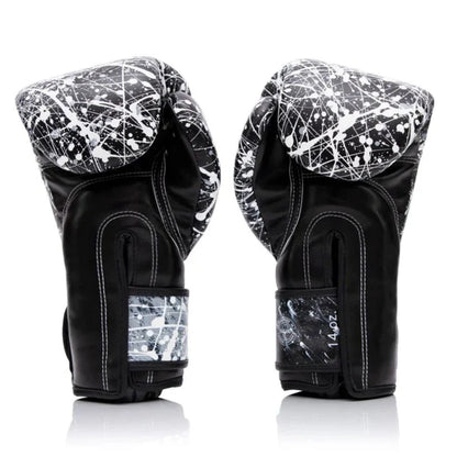 Fairtex Microfiber Gloves - Art collections - Black/White Painter image 4