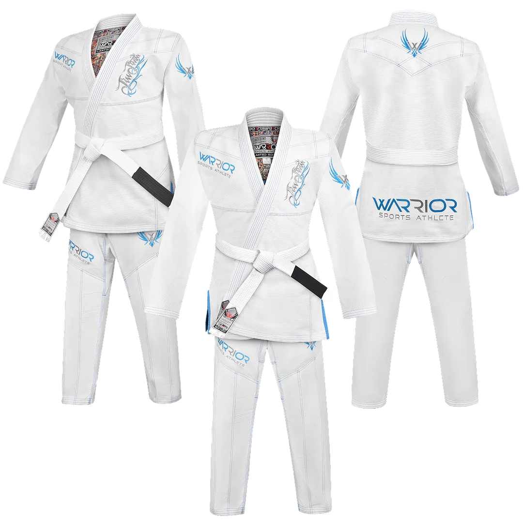 Jiu Jitsu Kimono Warrior White