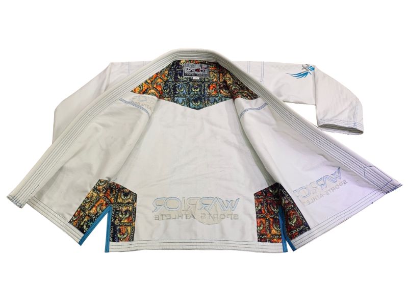 Jiu Jitsu Kimono Warrior White image 2
