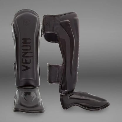 Venum Elite Standup Shin Guards - Matte/Black