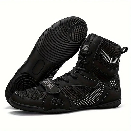 Tiger Pro Black Boxing Boots image 0