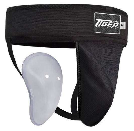 Groin Guard With Gel Cup BLK image 1