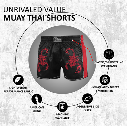 Muay Thai Boxing Shorts Scorpio