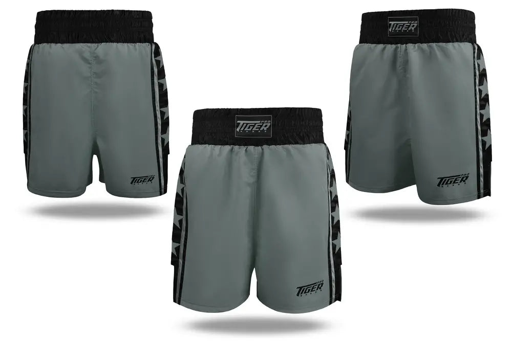 Boxing Trunk Shorts Gray image 2