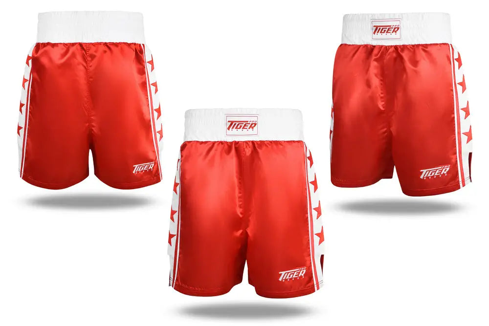 Boxing Trunk Shorts Red image 4