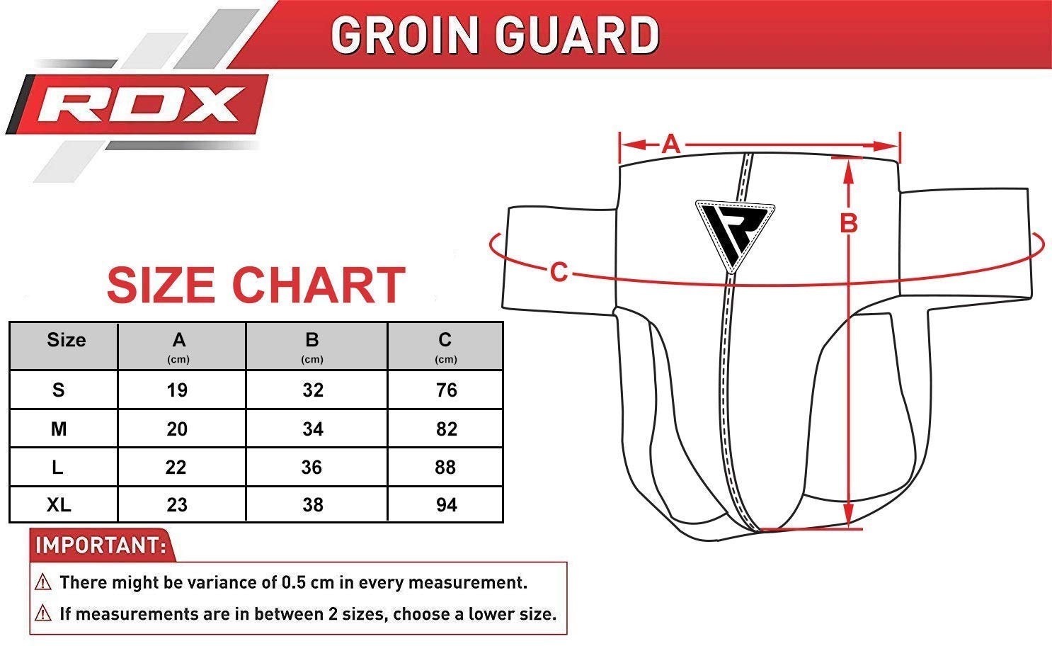 RDX R1 CE Certified Groin Guard Protector For Boxing, MMA Training image 4