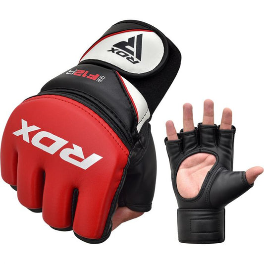 RDX F12 MMA GRAPPLING TRAINING GLOVES OPEN PALM image 0
