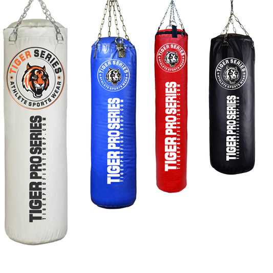 Muay Thai Punching bag - filled with Chain image 0
